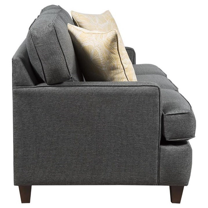 Capris Furniture 162 Q162 Contemporary SmallScale Sleeper Sofa Baer